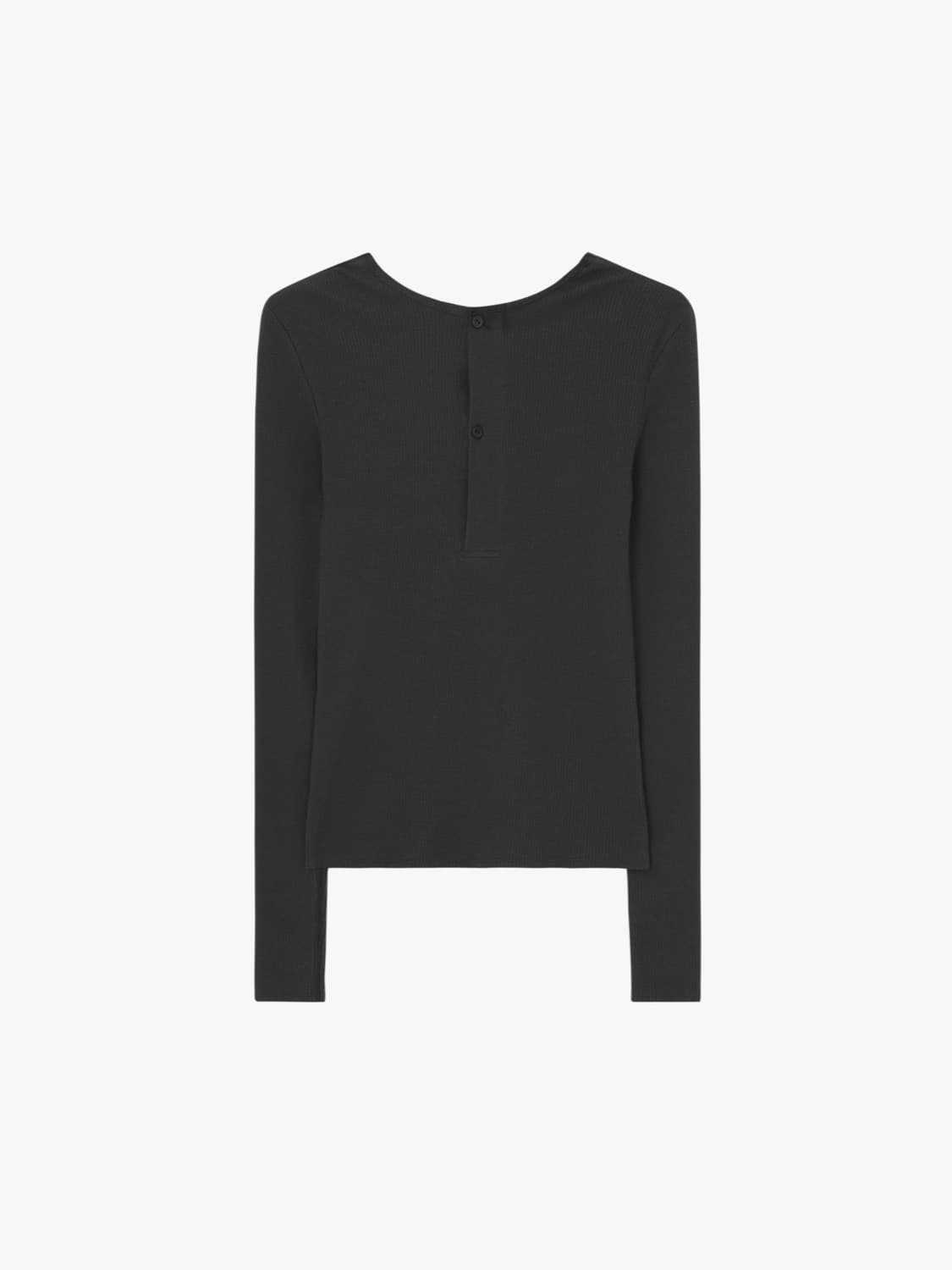 gbh 어패럴 RIBBED BACK BUTTON TOP 상품이미지2