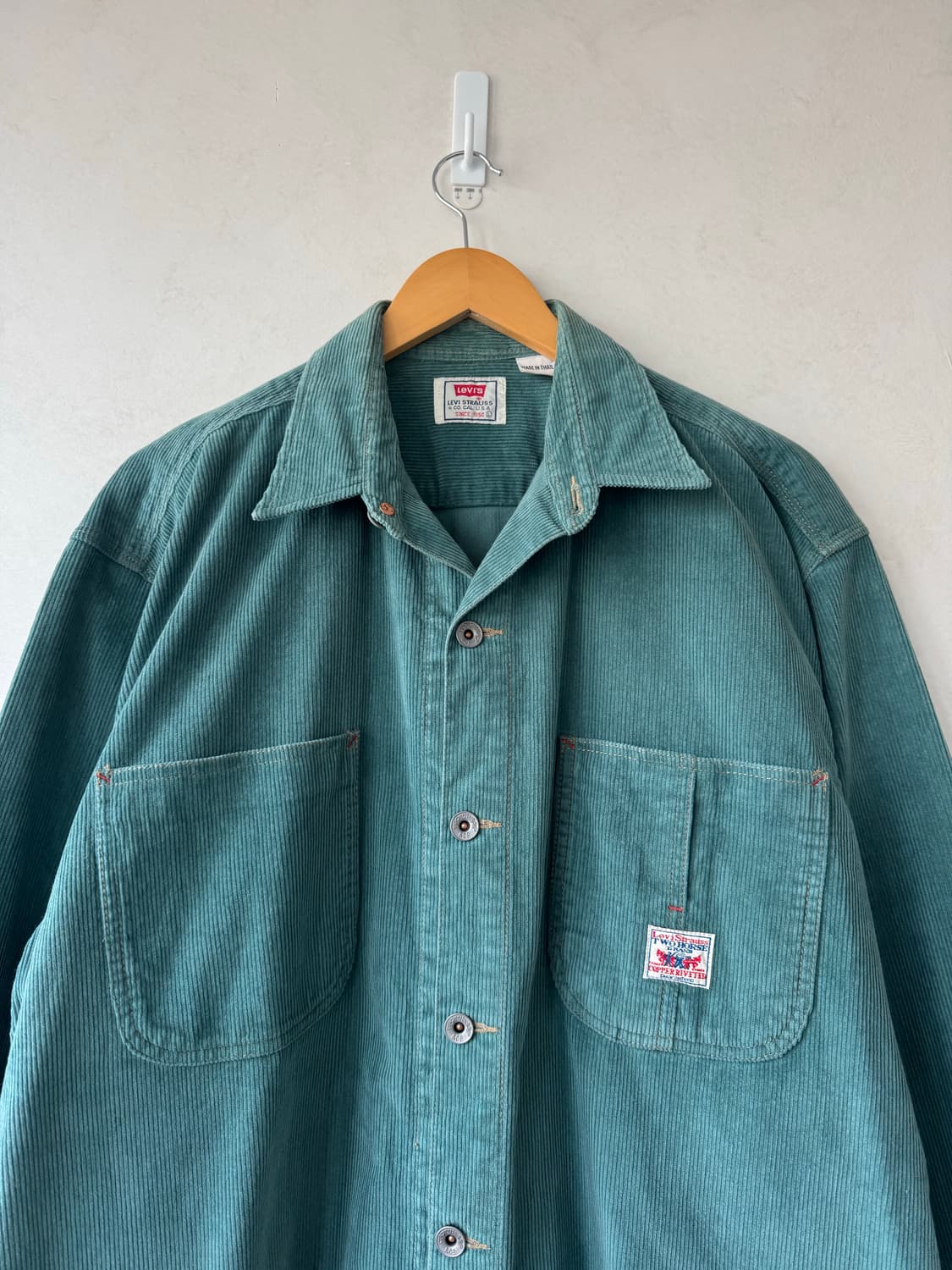 9/00s 리바이스 코듀로이 셔츠 자켓 상품이미지3