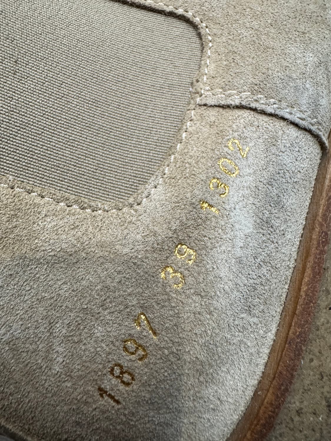 커먼 프로젝트 스웨이드 첼시 부츠 탄 250 상품이미지4