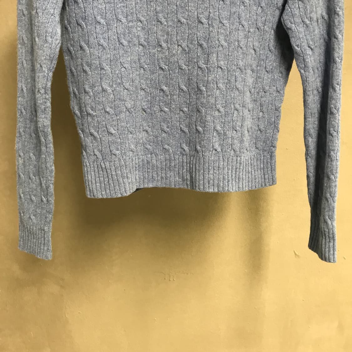 폴로 랄프로렌 케이블 니트 블루 L(W) 상품이미지3