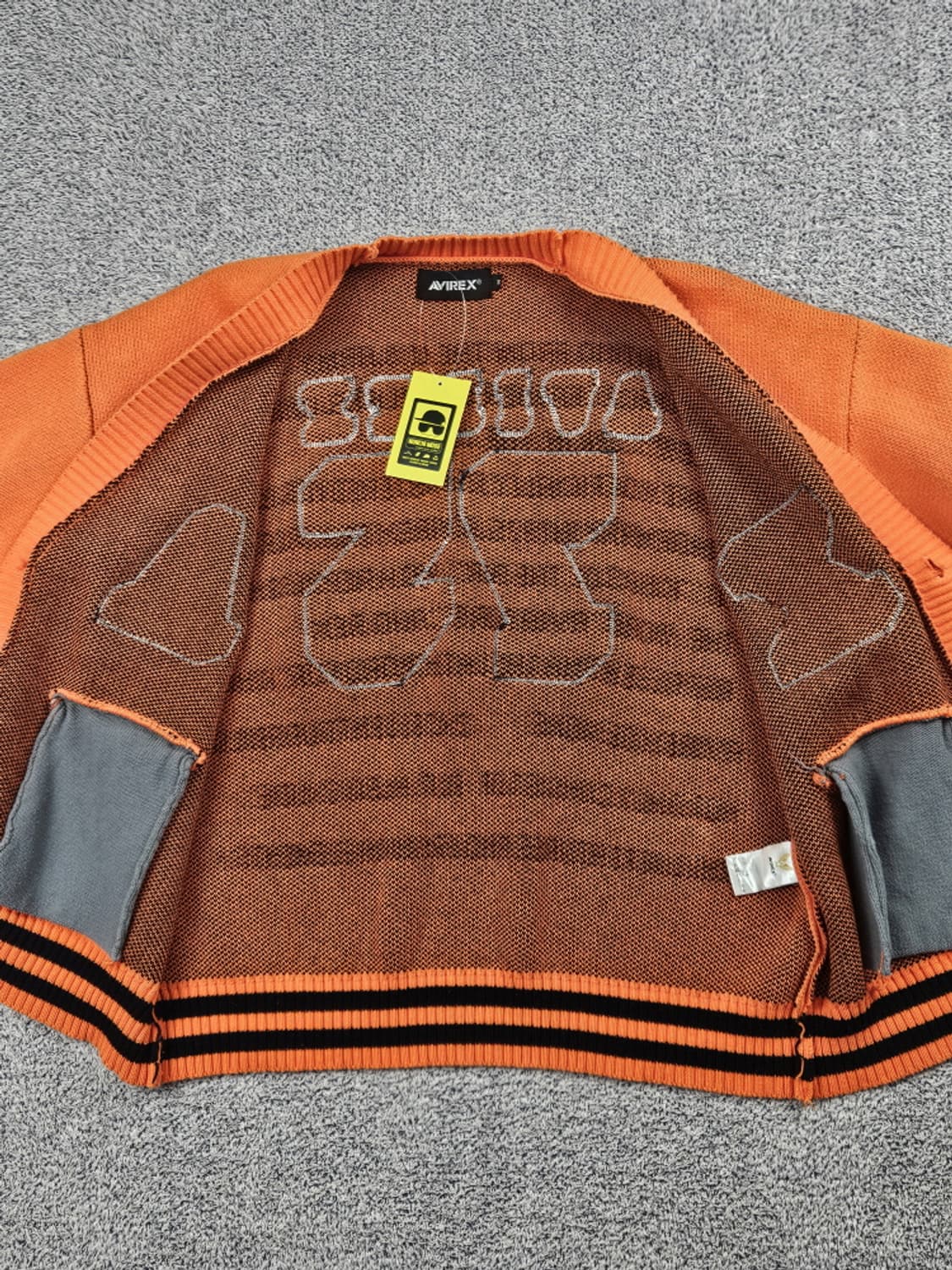 아비렉스 패칭 AVX 바시티 니트 가디건 ( M ) / 10498 상품이미지10