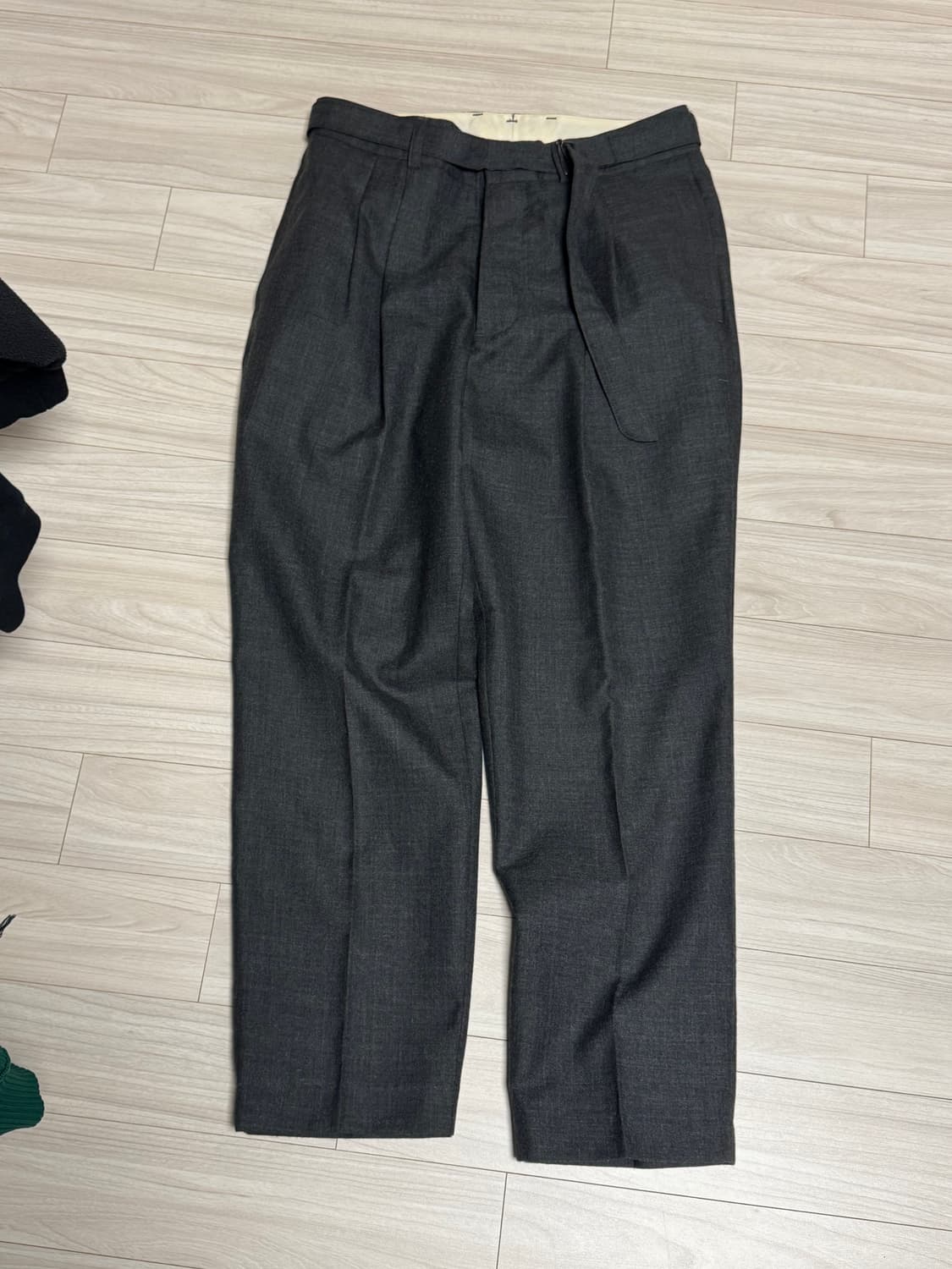 이얼즈어고 벨티드 트라우저 상품이미지1