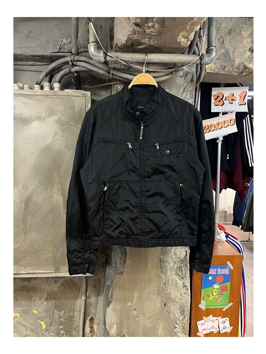 캘빈 클라인 라이더 자켓 블랙 L #csz3692 상품이미지1