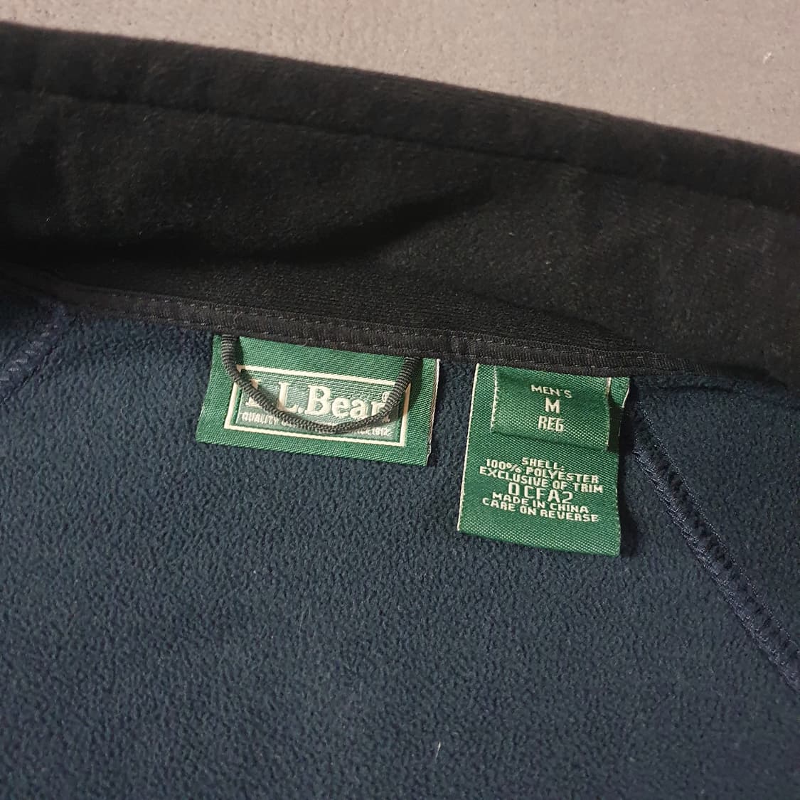 LLBean 폴라텍 플리스 후리스 자켓 M (국내 XL) 상품이미지7