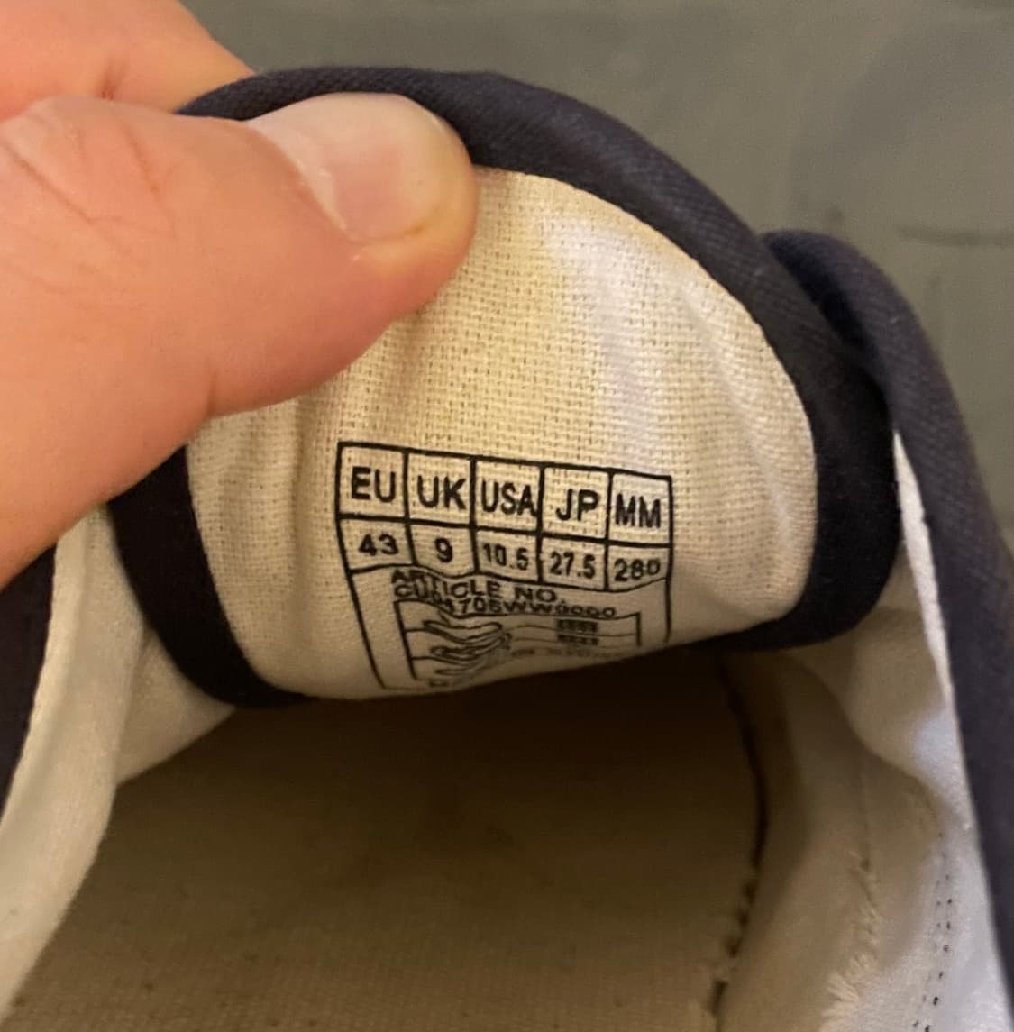 [새상품급] 메종키츠네 슬립온/캔버스 스니커즈 상품이미지6