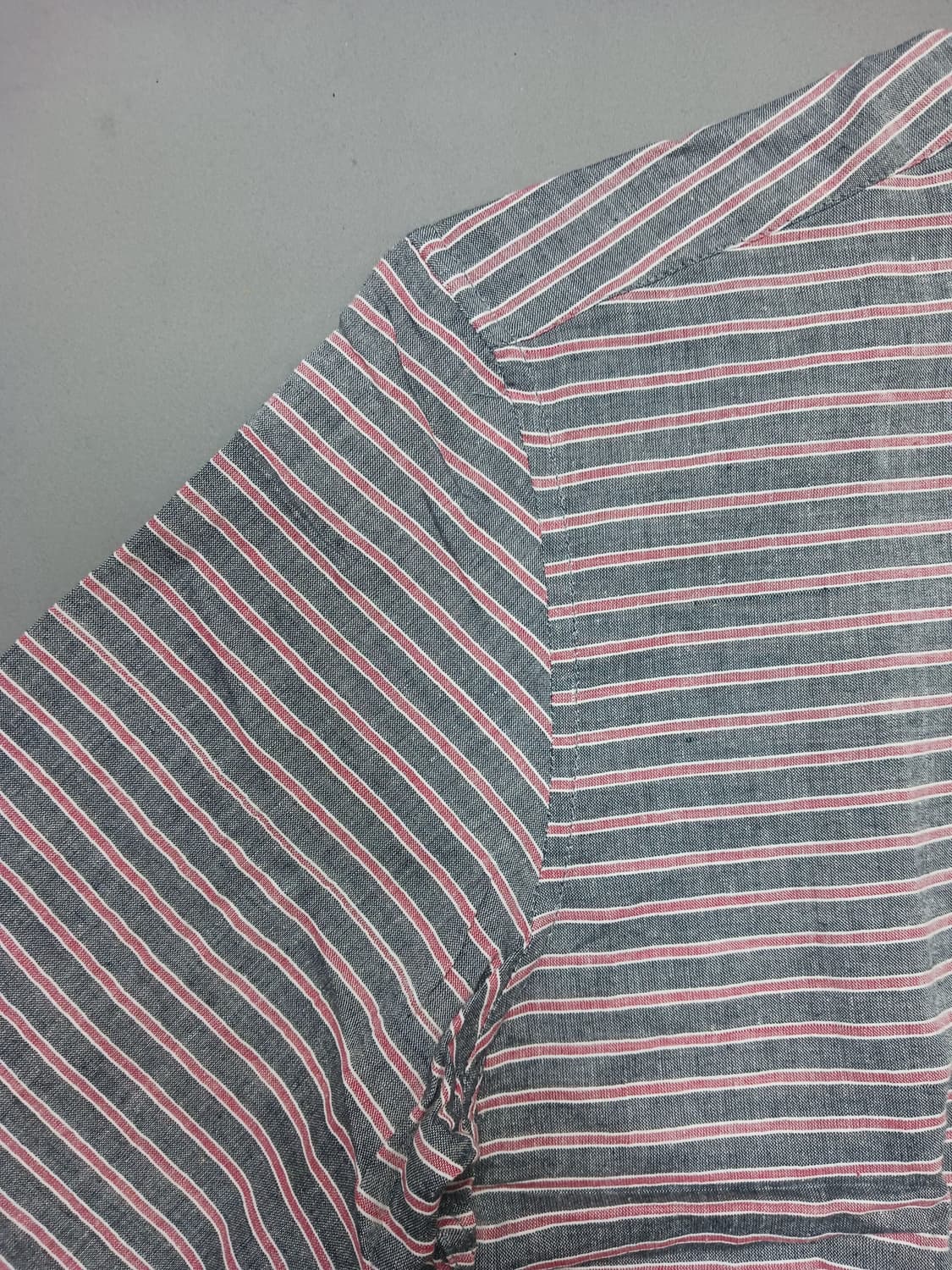 새제품 [105] 마인드브릿지 멀티플비즈 스트라이프 캐쥬얼 셔츠 상품이미지3