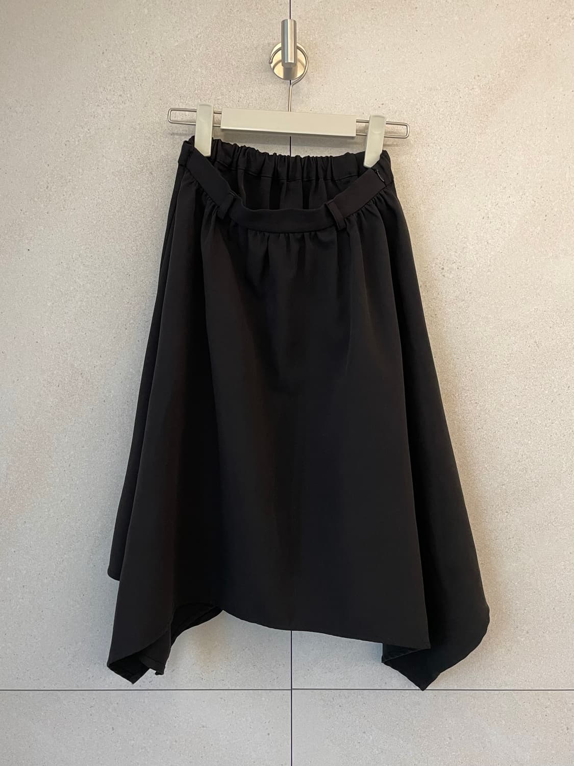 빈티지 레이어드 미디 스커트 상품이미지2