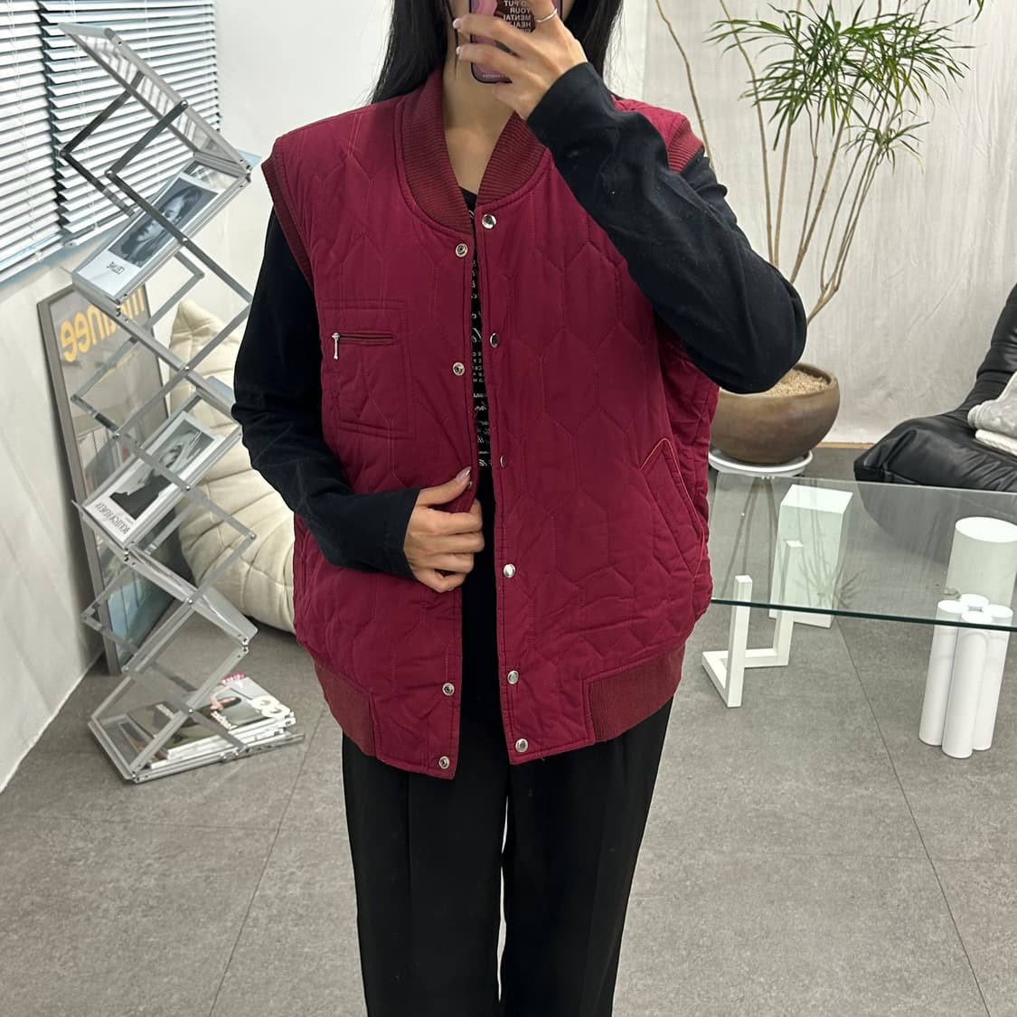 노네임 여성 조끼베스트 상품이미지3