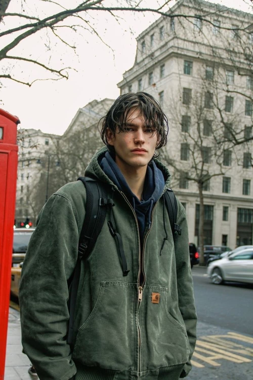 칼하트 J130 샌드스톤 액티브 자켓 L  상품이미지6