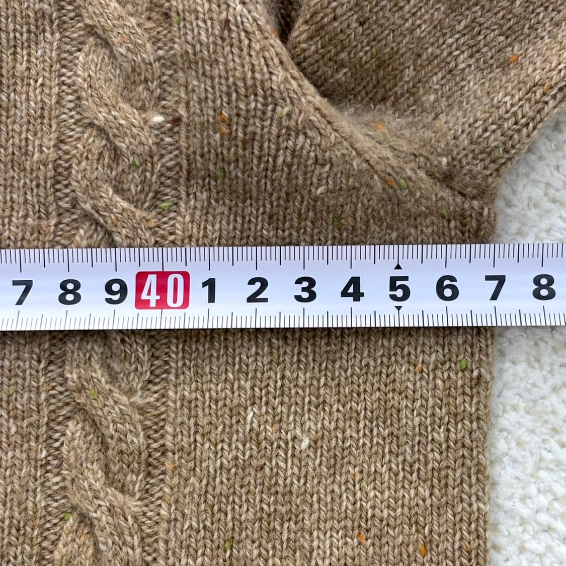 90 헤지스 케이블 니트 터틀넥 스웨터 0316E 상품이미지6