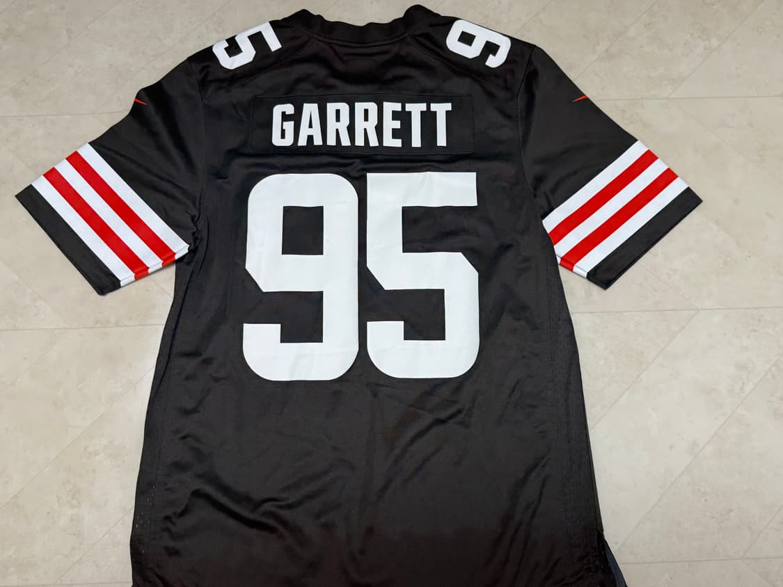 NFL 클리브랜드 브라운스 마일스 개럿 나이키 져지 상품이미지2
