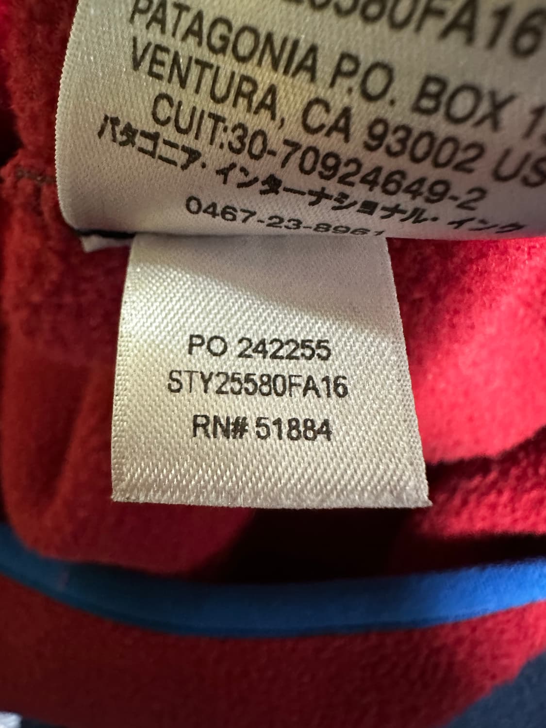 파타고니아 신칠라 S 상품이미지4