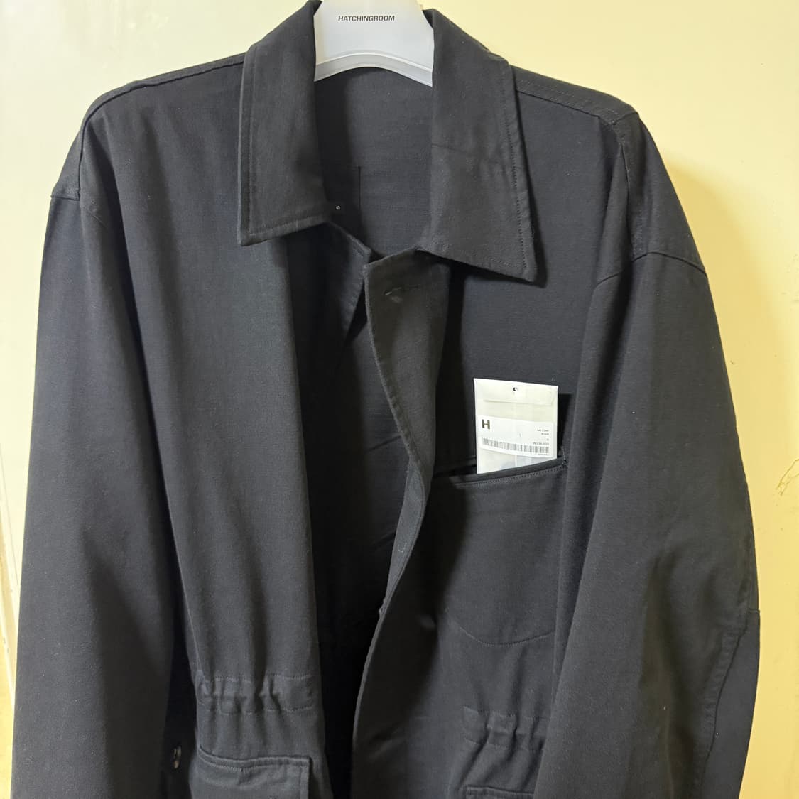 해칭룸 밀코트 블랙 5사이즈 상품이미지2