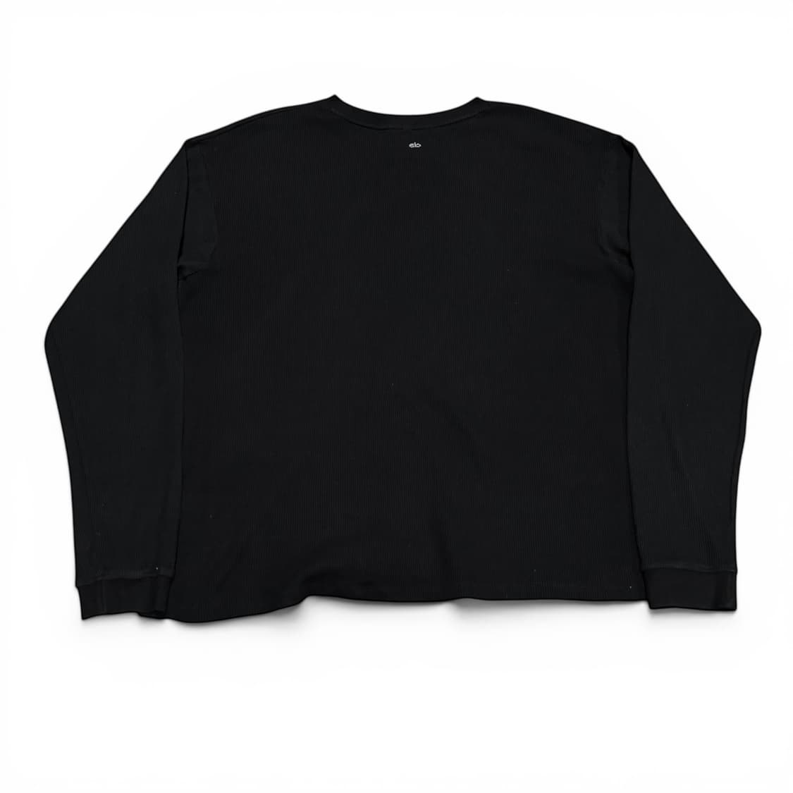 FREE 엔조블루스 블랙 픽셀 와플 롱슬리브 상품이미지2