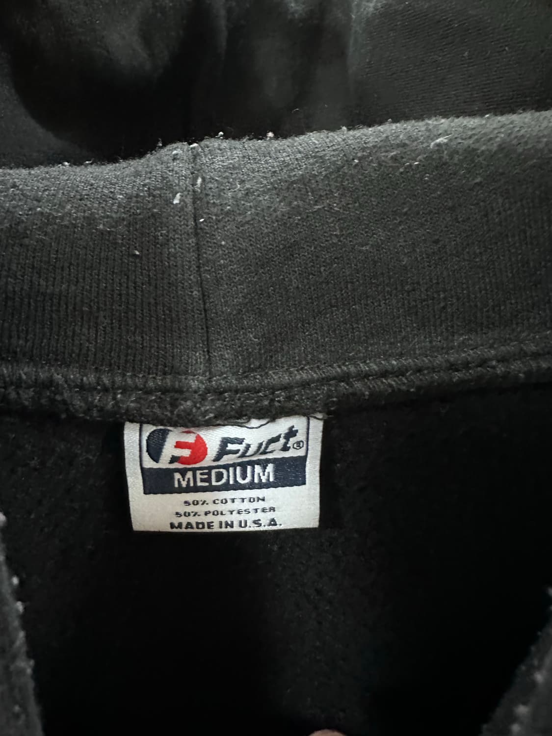 Fuct 퍽트 오발 로고 후드 상품이미지2