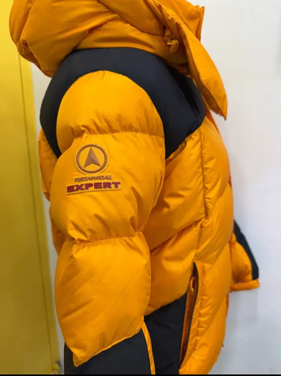 KOLON SPORT 코오롱스포츠 구스다운 패딩/머스터드 옐로우95 상품이미지4