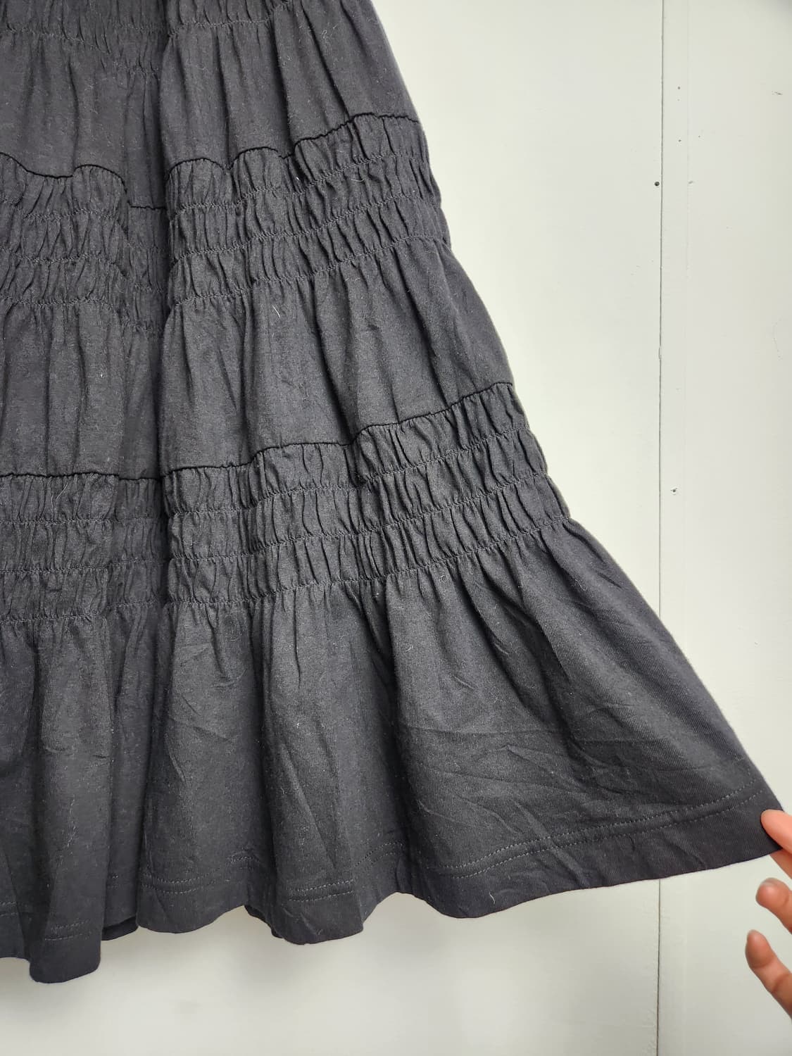 캉캉 밴딩 롱 스커트 상품이미지6