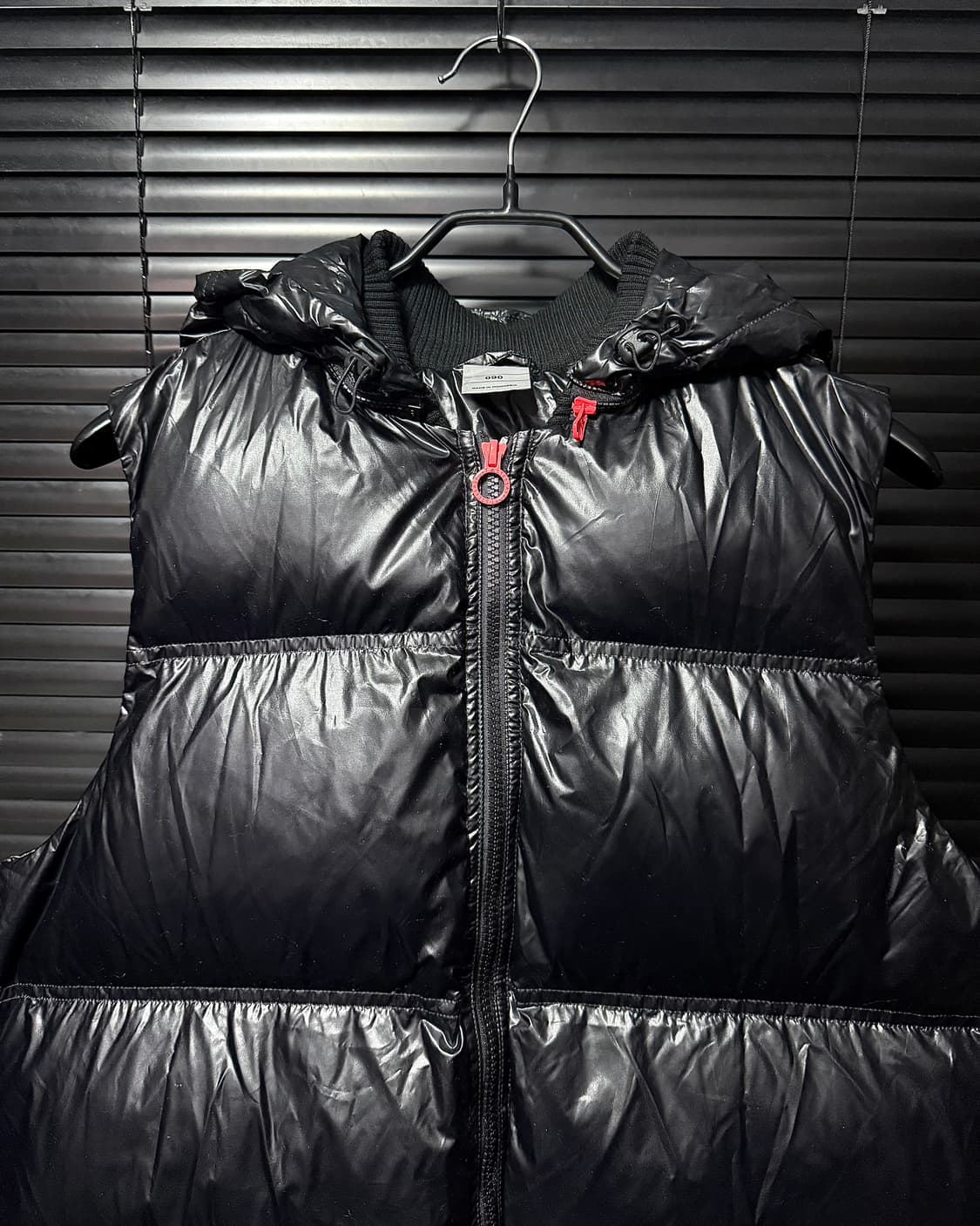 아디다스 스텔라 맥카트니 스포츠 유광 푸퍼 패딩 블랙 검정 90 S 핑크 상품이미지3