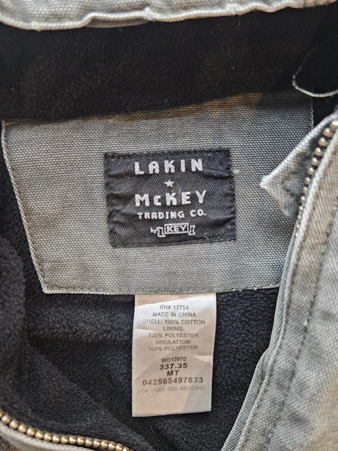 00s Lakin McKey Trading Co 워크자켓 상품이미지3