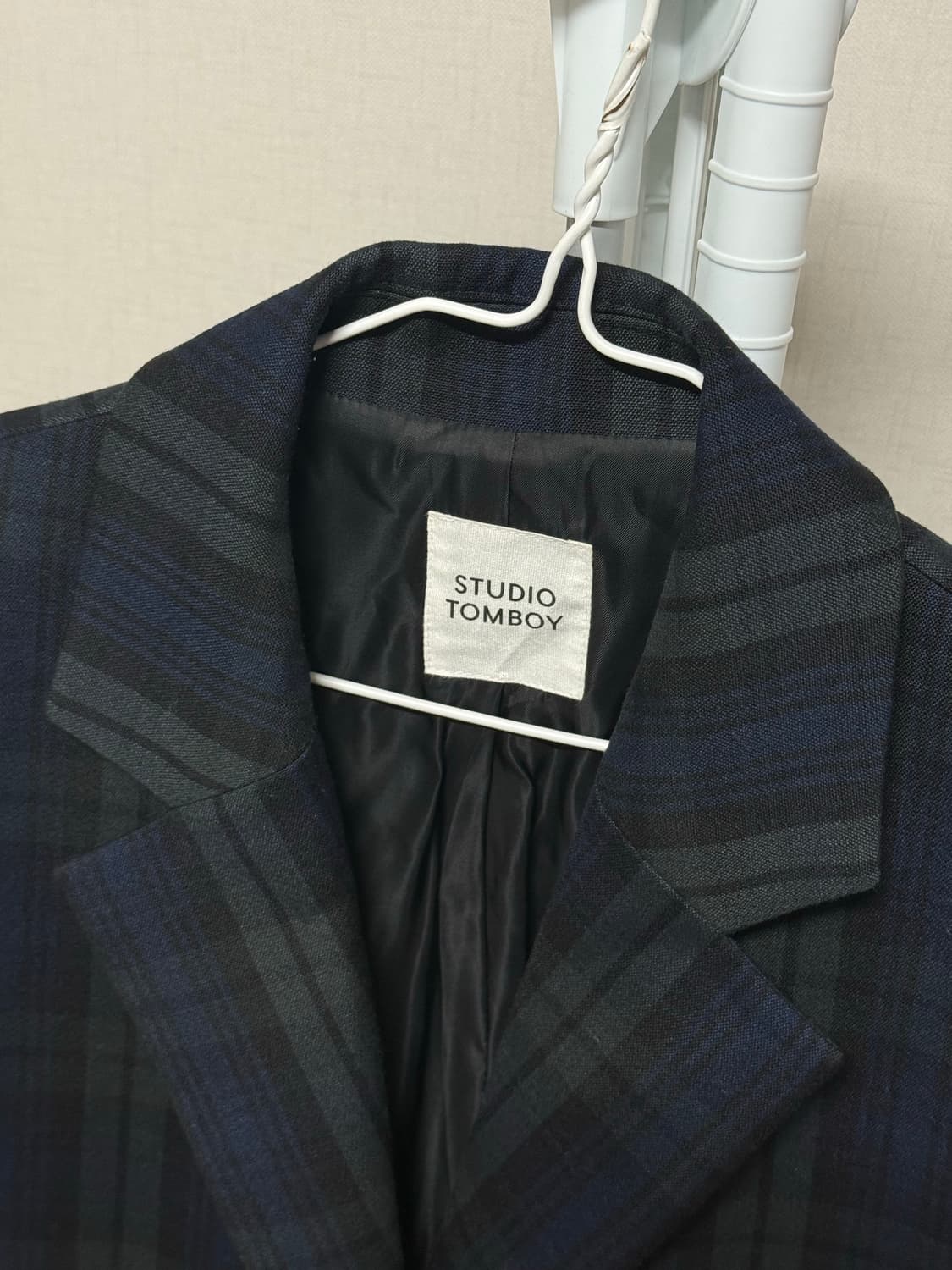 스튜디오톰보이 체크 자켓 상품이미지2
