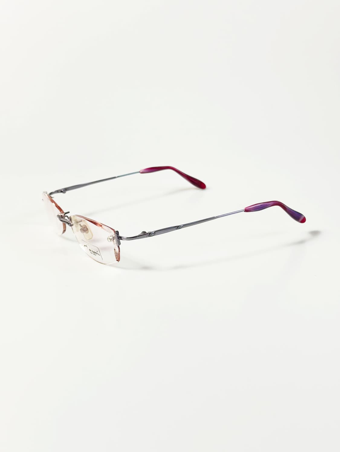 일본제 MATSURI 무테 오벌 티타늄 메탈 빈티지 안경 상품이미지3