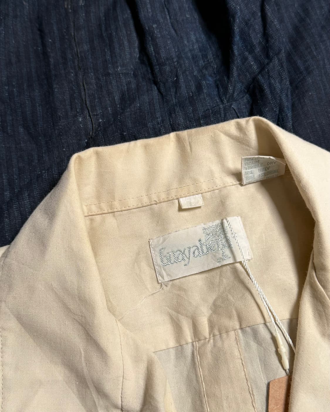 80-90‘s 구아야베라 구아야베라 셔츠 L 상품이미지3