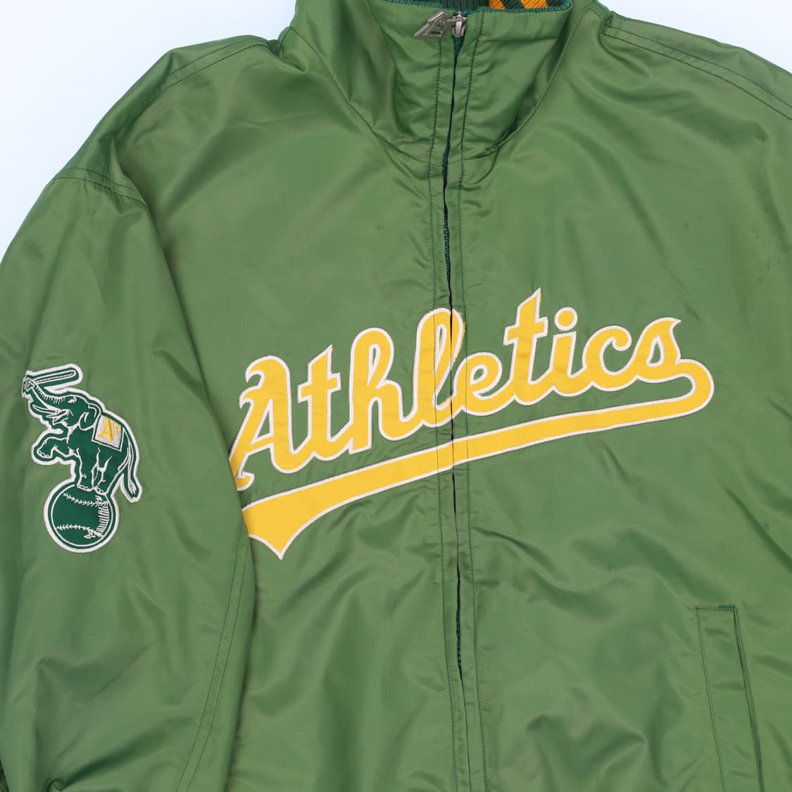 [90] 뉴에라 오클랜드 어슬레틱스 야구 바시티 점퍼 자켓 N7081 상품이미지3