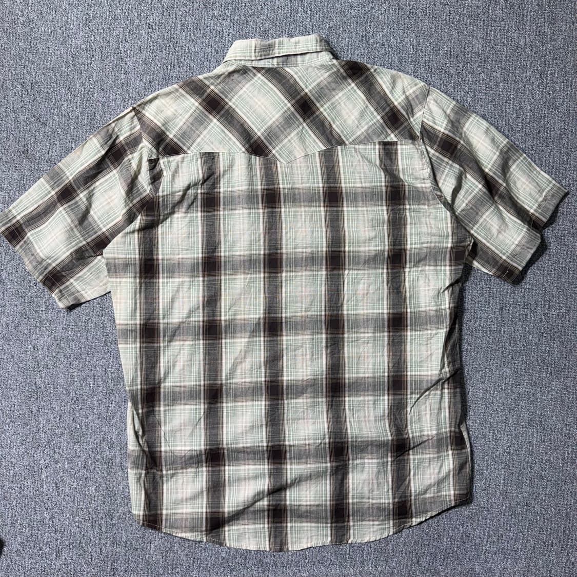 웨스턴 셔츠 그린 ( XL/OLD-7555 ) 상품이미지6