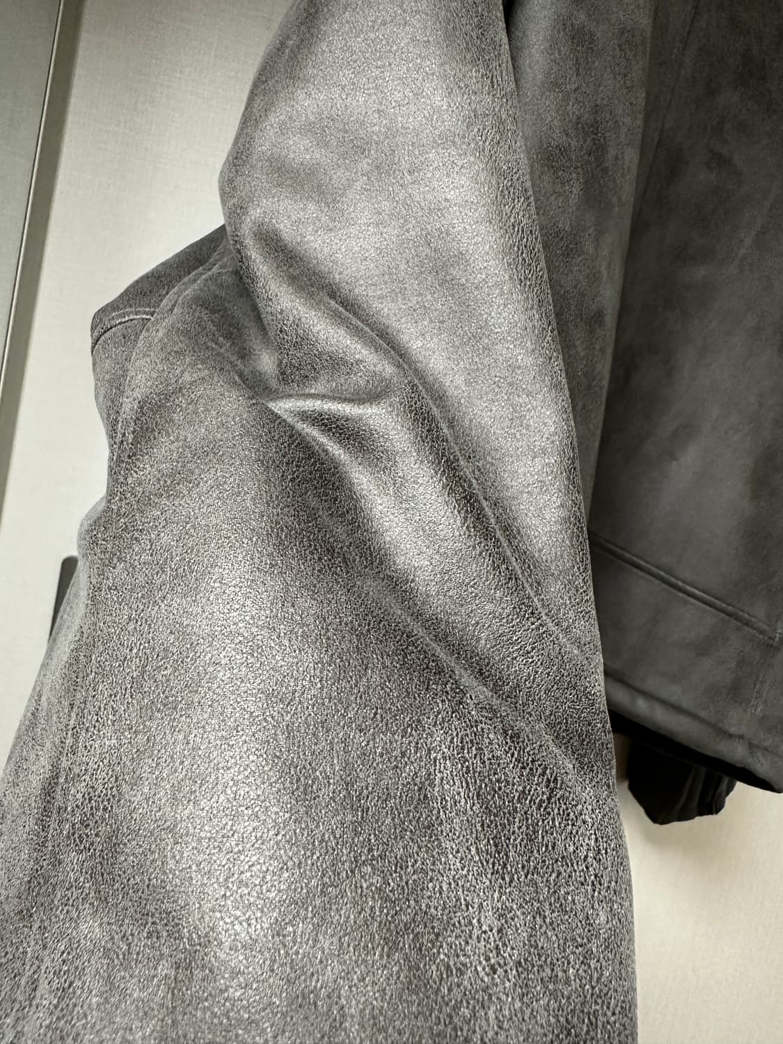 [빔즈] 비건 레더 라이더 자켓 상품이미지6