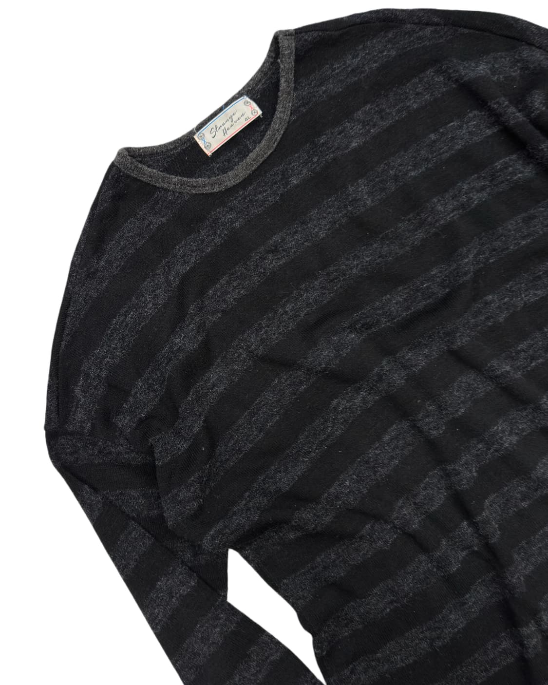 STRANGE HEAVEN dark stripe over knit 상품이미지3