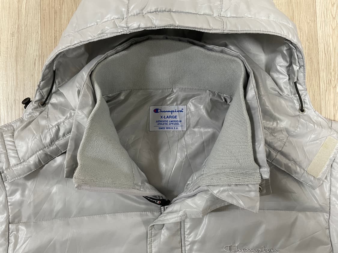 100~105) 챔피온 재팬 리버스위브 후드패딩(RRL&LVC&폴로) 상품이미지4