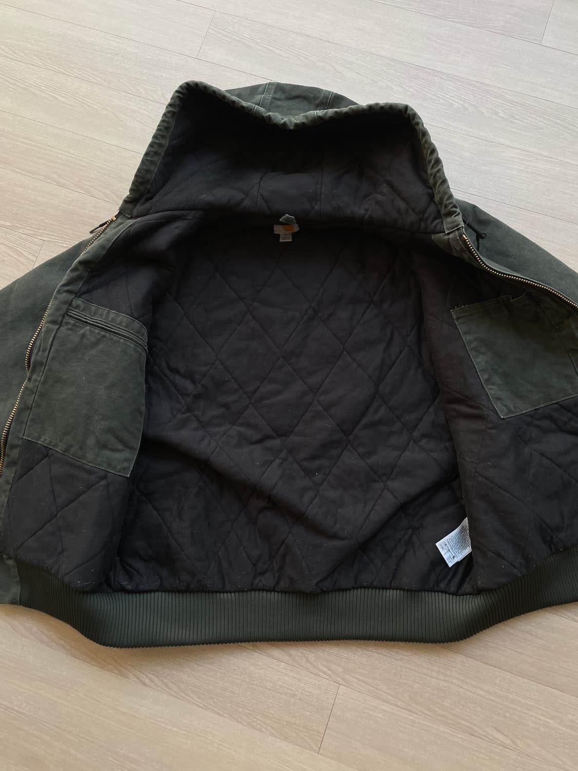 칼하트 j130 mos 모스 액티브 샌드스톤 상품이미지8