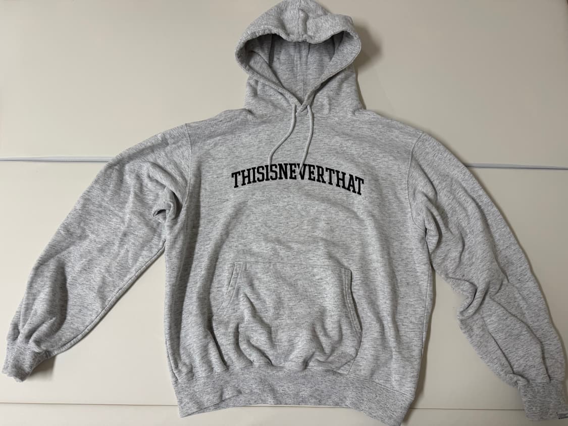 디스이즈네버댓 로고 후드티셔츠 상품이미지1