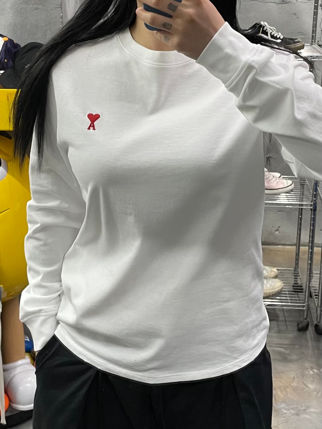 Ami X 10꼬르소꼬모 롱 슬리브 티셔츠 상품이미지10