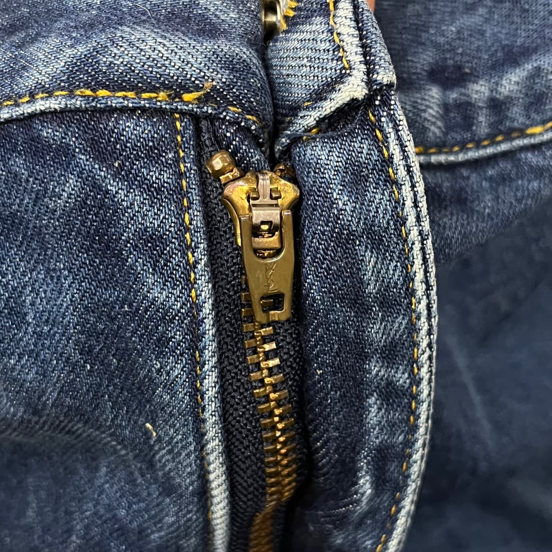 [정품/50] 입생로랑 청색 데님 청바지 b8 상품이미지5
