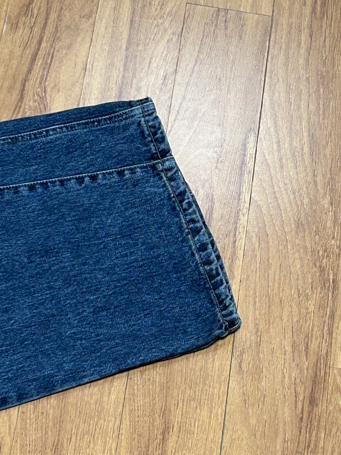 해칭룸 wide line jeans blue 2 상품이미지5