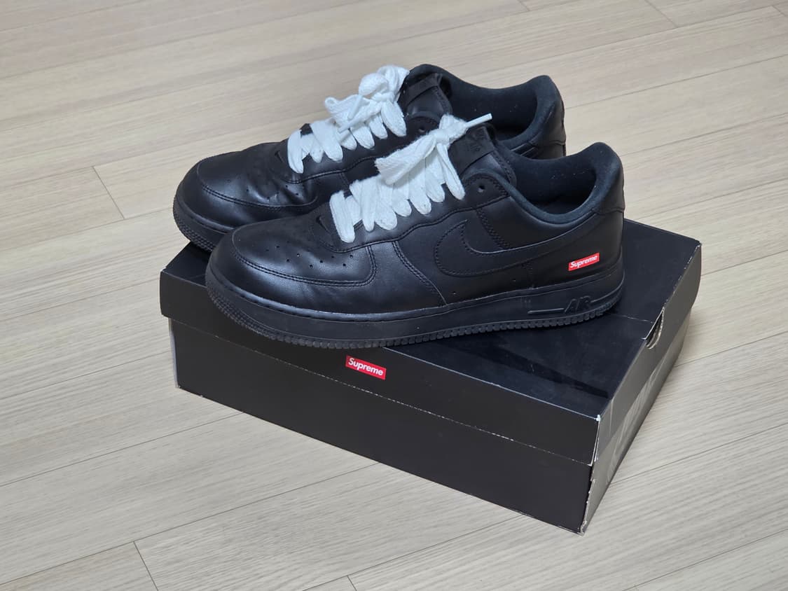 슈프림 에어포스 블랙 상품이미지1