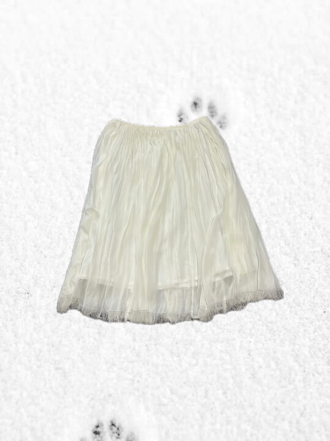 White skirt 상품이미지1