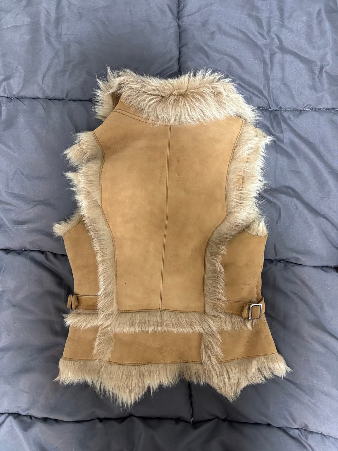 빈티지 퍼 베스트  상품이미지2