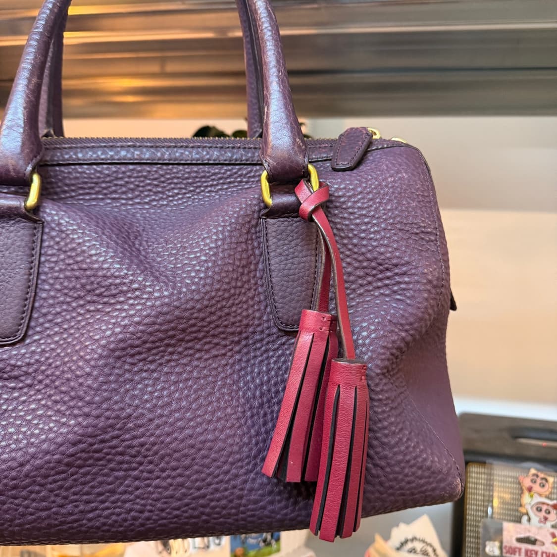 올드 코치 보스턴 탑 핸들 백 숄더백 토트백 상품이미지4