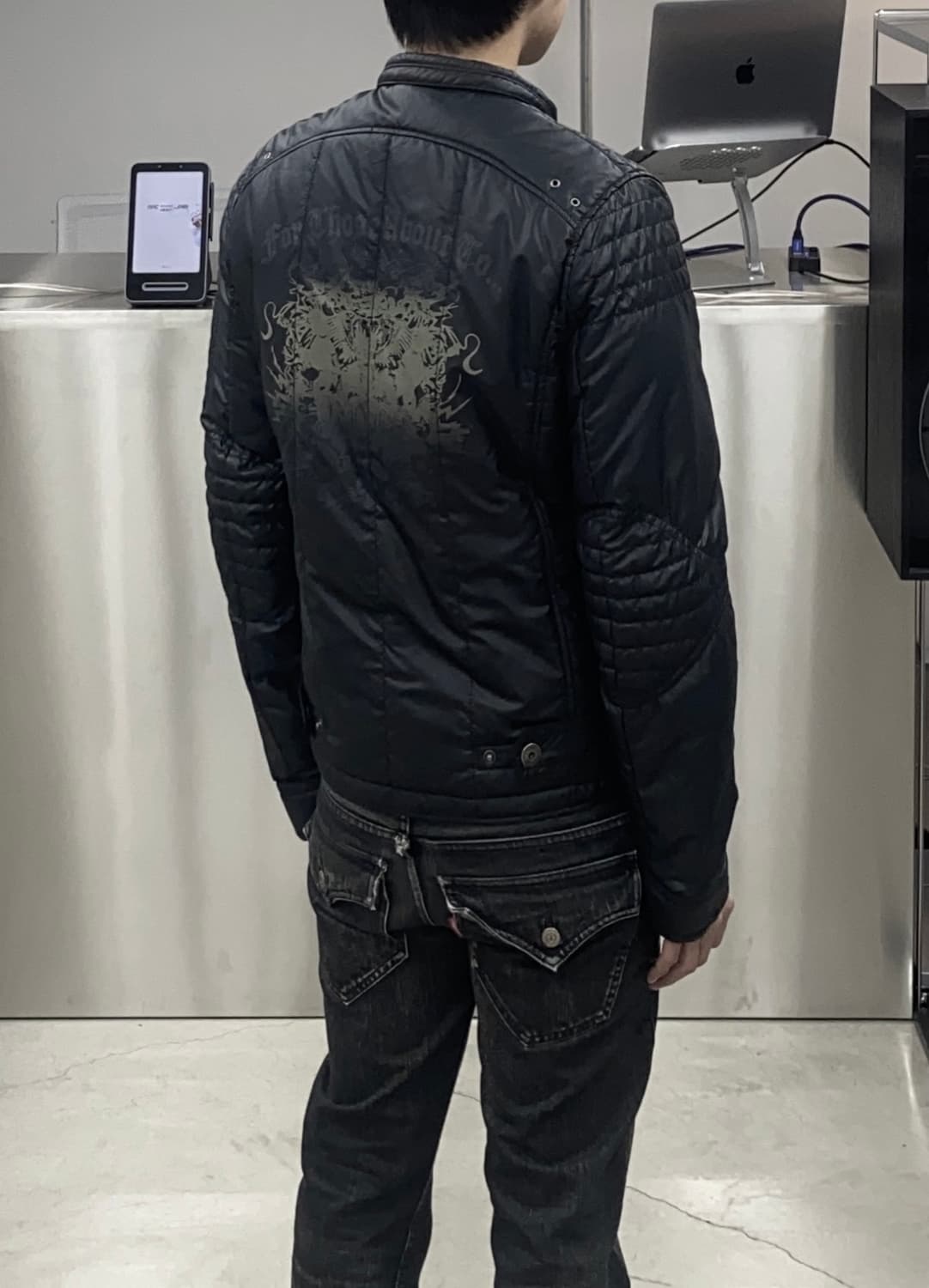 디젤 나일론 모터사이클 자켓 상품이미지5