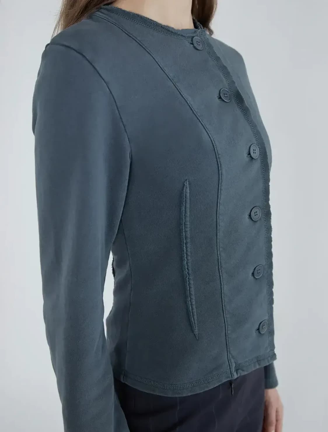 (S,M) 팔로마울 Sanpi 가디건 / 블루 상품이미지2