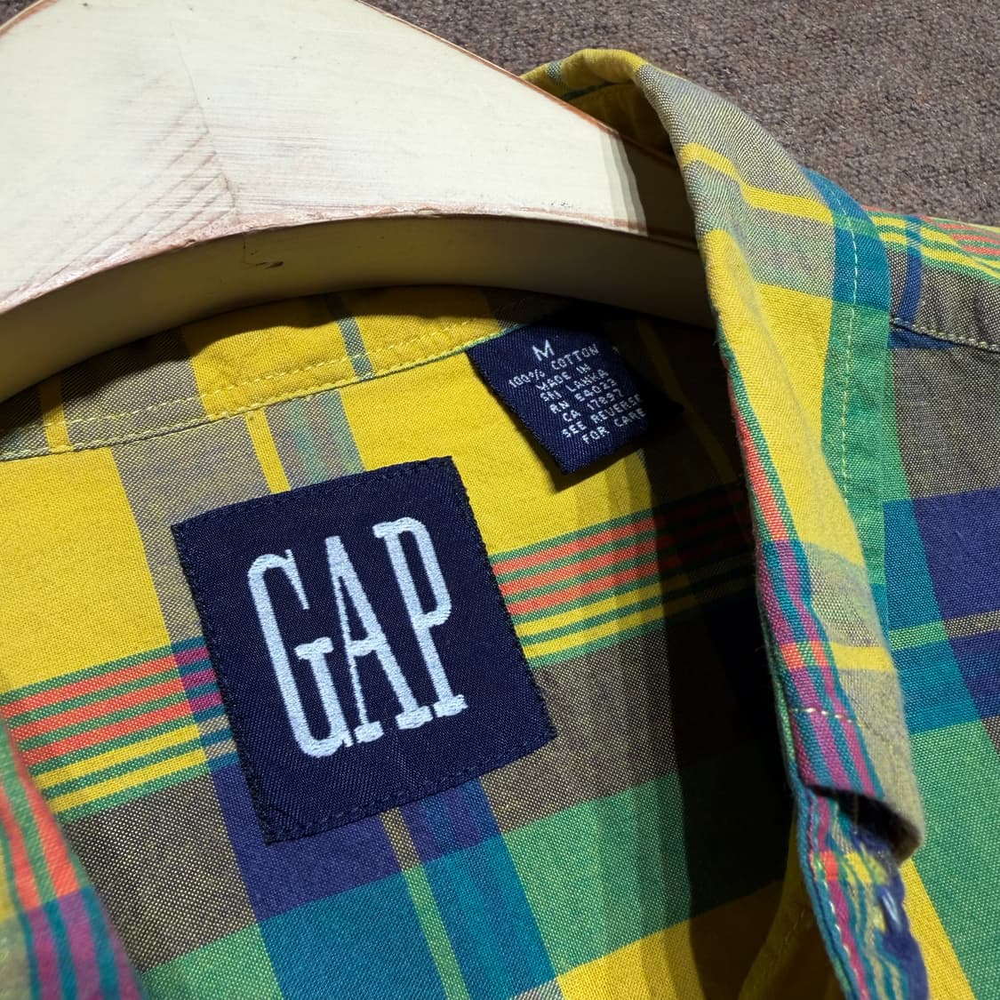 Gap 올드 갭 90s 반팔 셔츠 M 105 상품이미지2