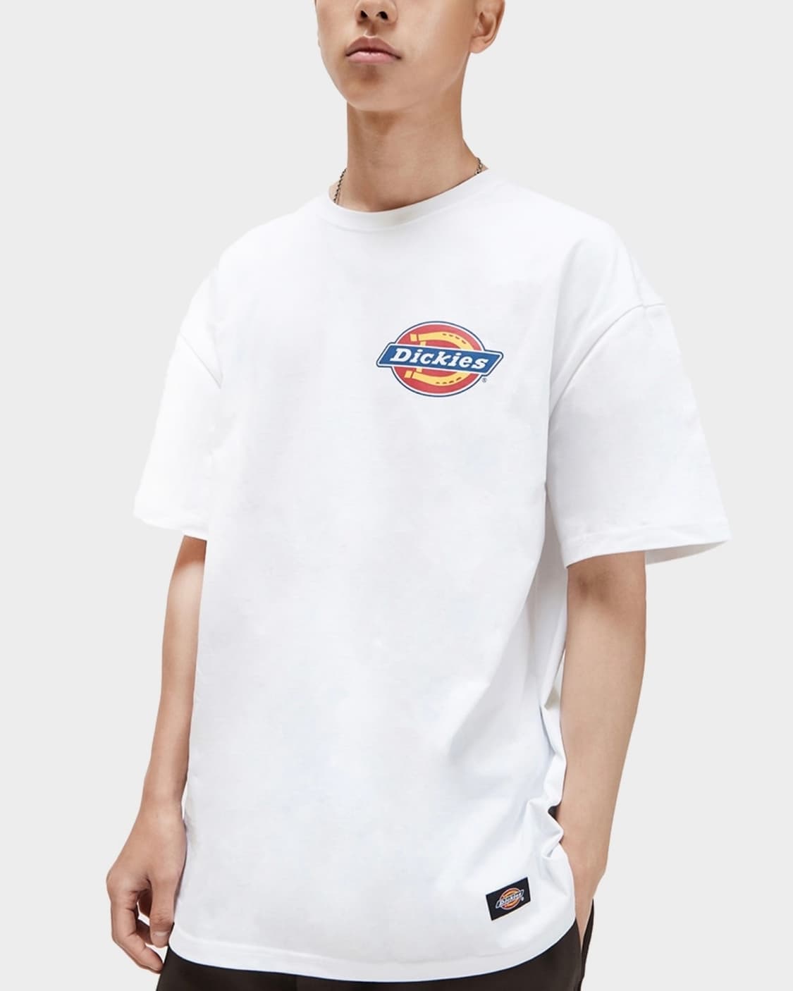 디키즈 오리지널 빅 로고 화이트 흰색 오버핏 반팔 티셔츠 XL 105 상품이미지2