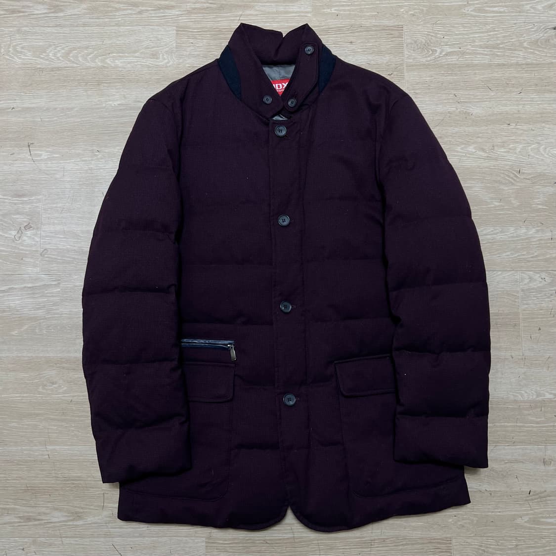 JDX 여성 골프웨어 덕다운 스탠드넥 패딩 자켓 [딥퍼플] XL105 상품이미지1