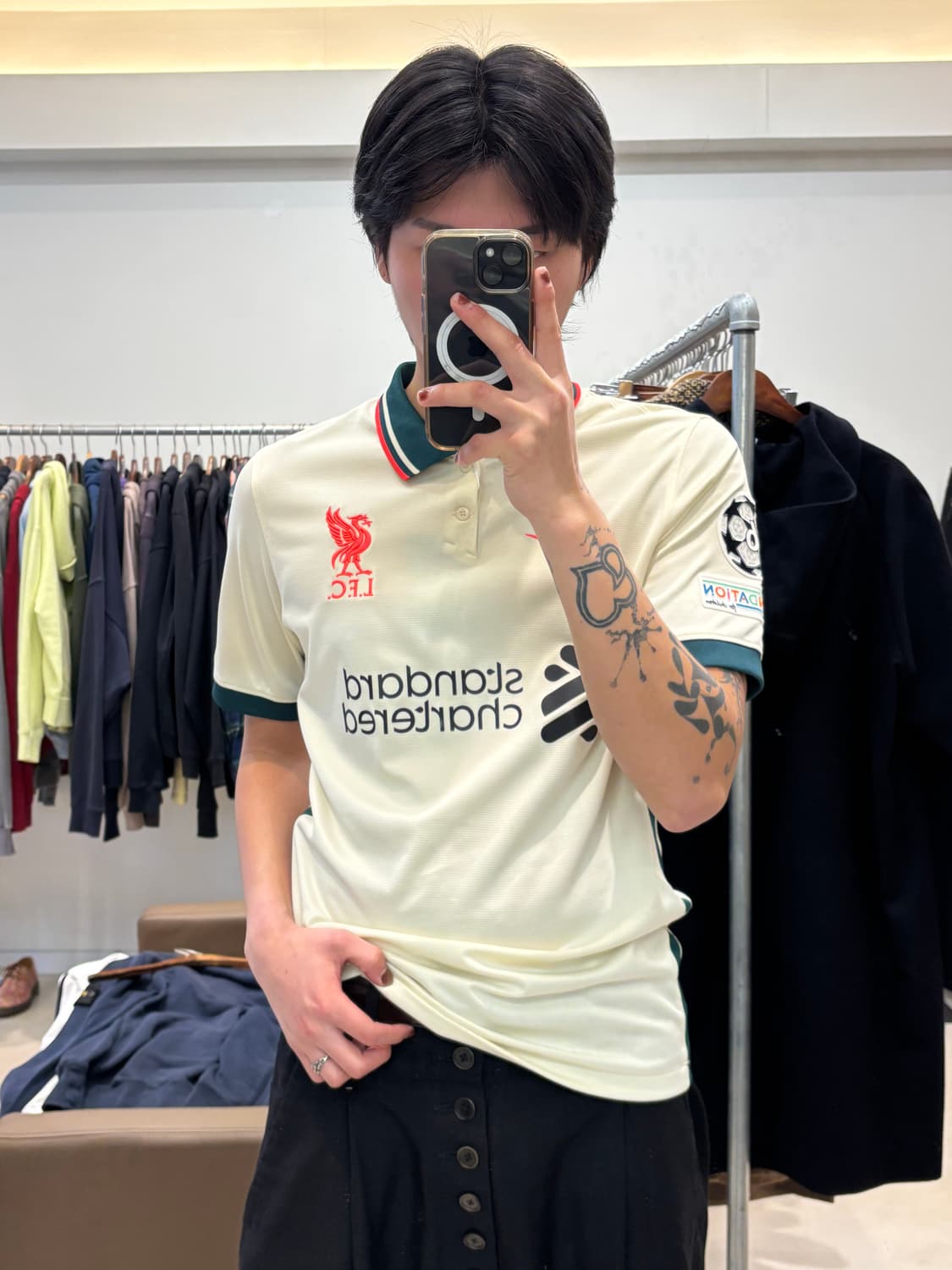 나이키 리버풀 모하메드 살라 21 써드 스타디움 반팔저지 상품이미지6