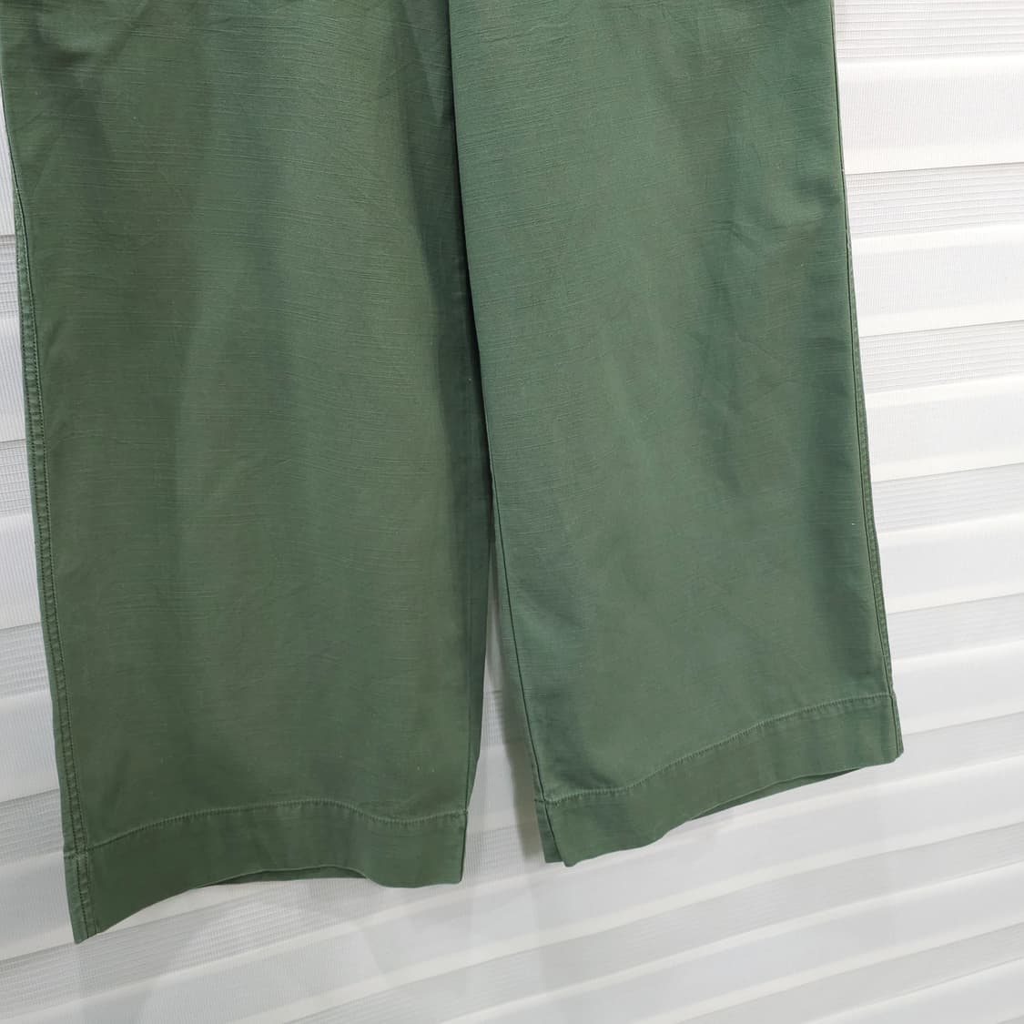 SLOWALK COAST 와이드 퍼티그 크롭팬츠- 우먼L 상품이미지4