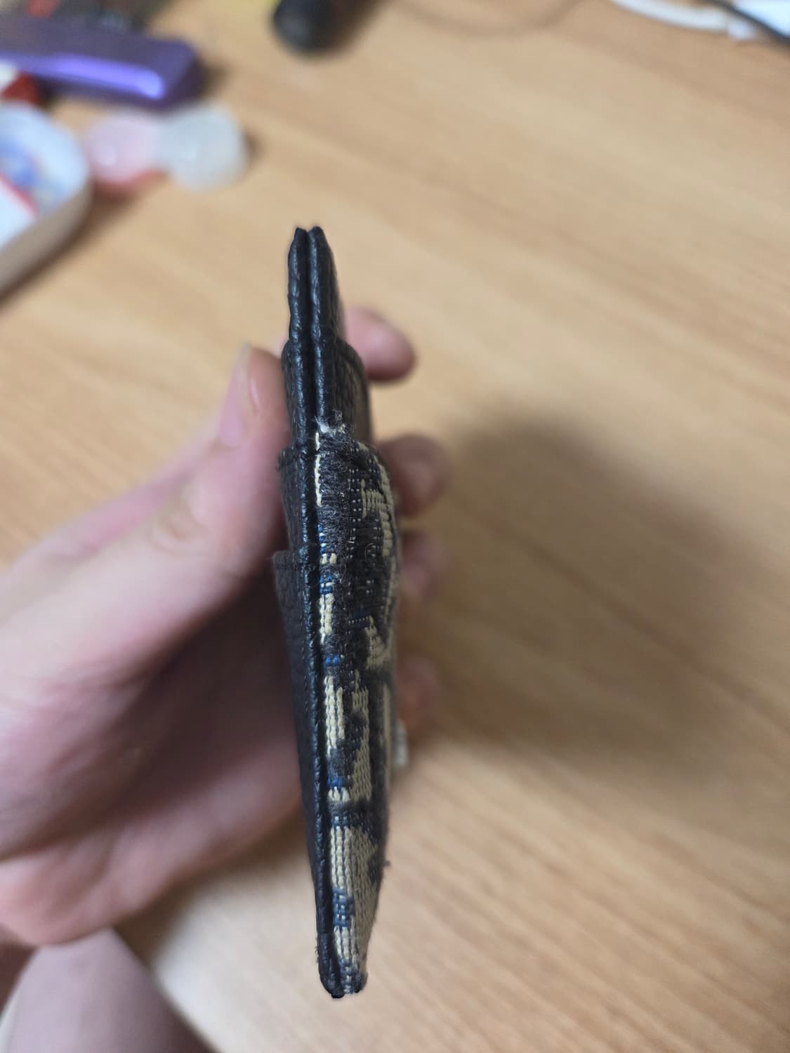 디올 오블리크 카드지갑 카드홀더 상품이미지4