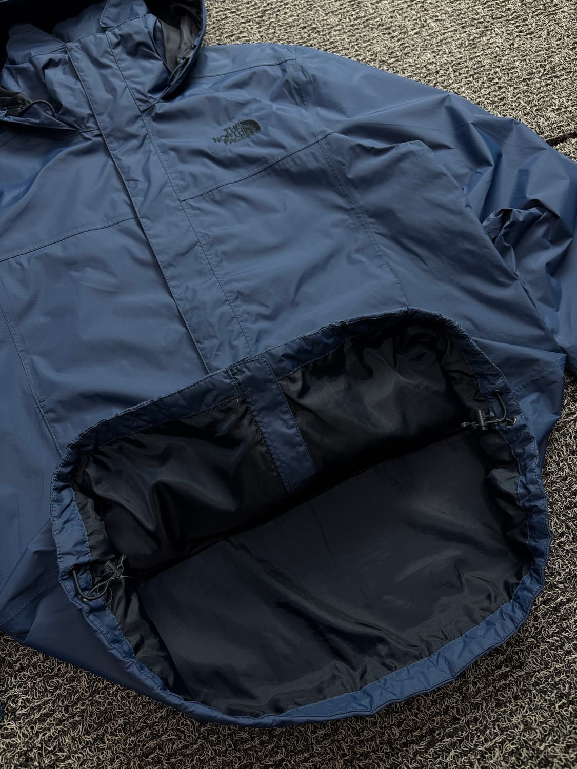 노스페이스 드라이벤트 나일론 블루 메탈 마운틴 자켓 1874 상품이미지3