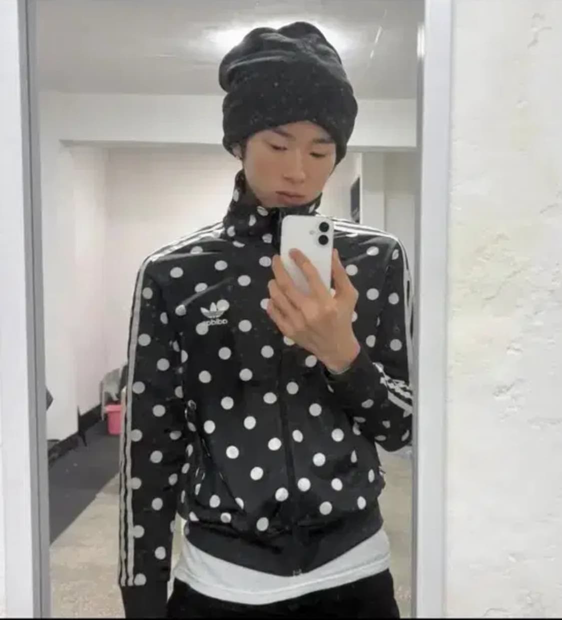 아디다스 빈티지 도트 져지 나우아임영 90사이즈 상품이미지1